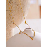 Triangle necklace