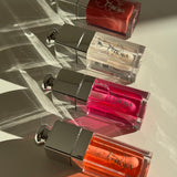 Classy carmin lipstick