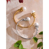 Big Pearl Bangle